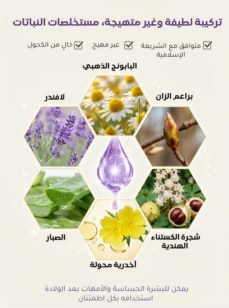 جل العناية وتضييق المناطق الحساسة للنساء